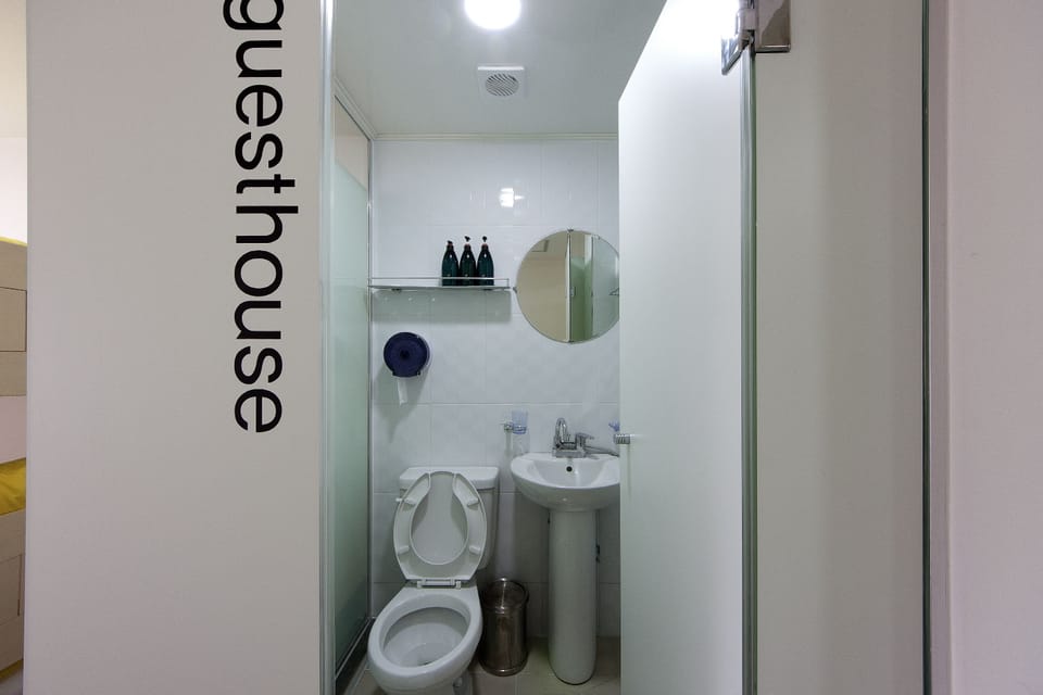 Shower, hair dryer, slippers, heated floors