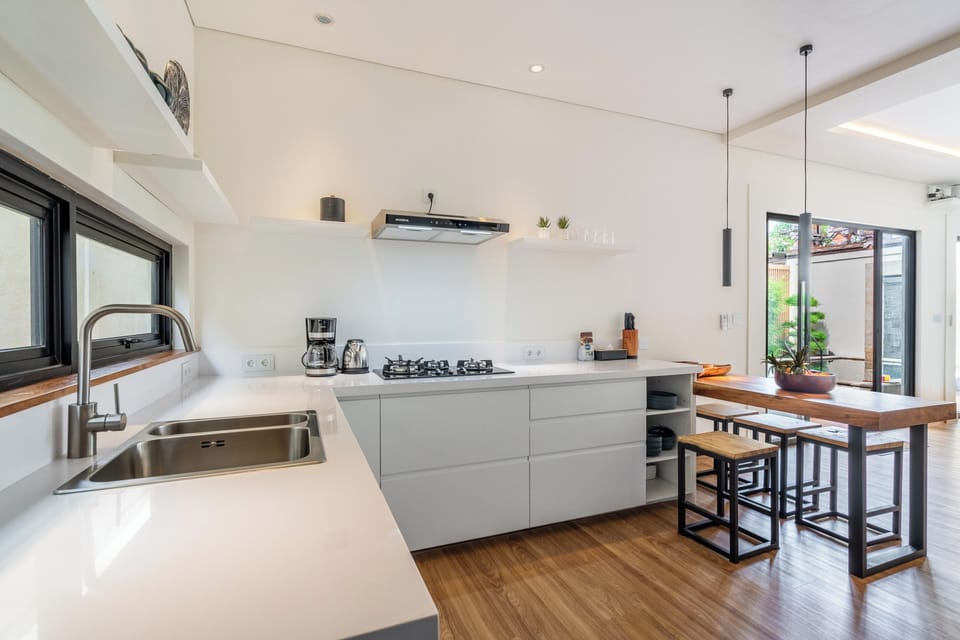 Comfort Villa, 3 Bedrooms, Private Pool | Private kitchen | Coffee/tea maker, fridge, microwave, stovetop