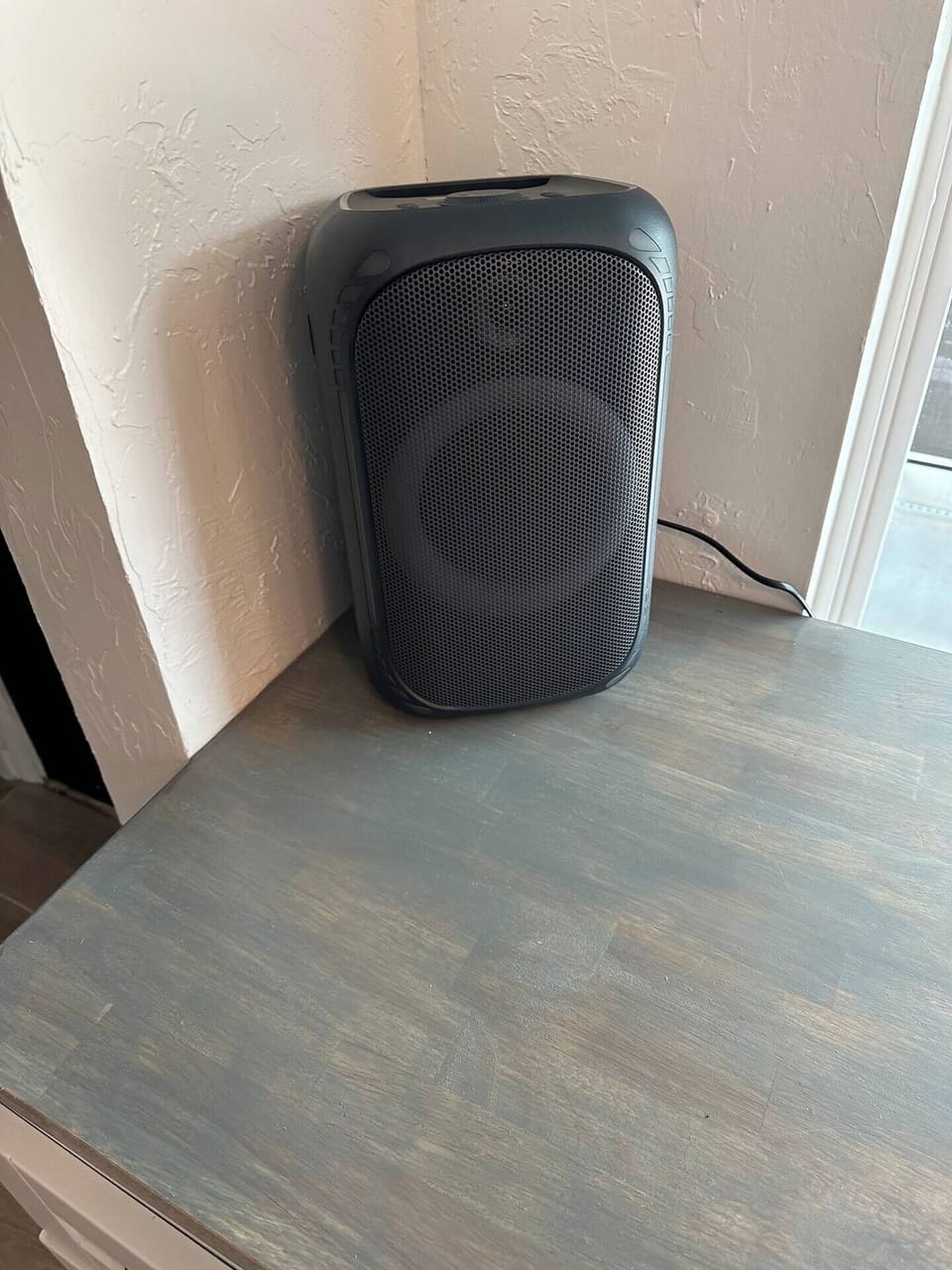 This Portable Speaker is perfect to take out to the pool.  