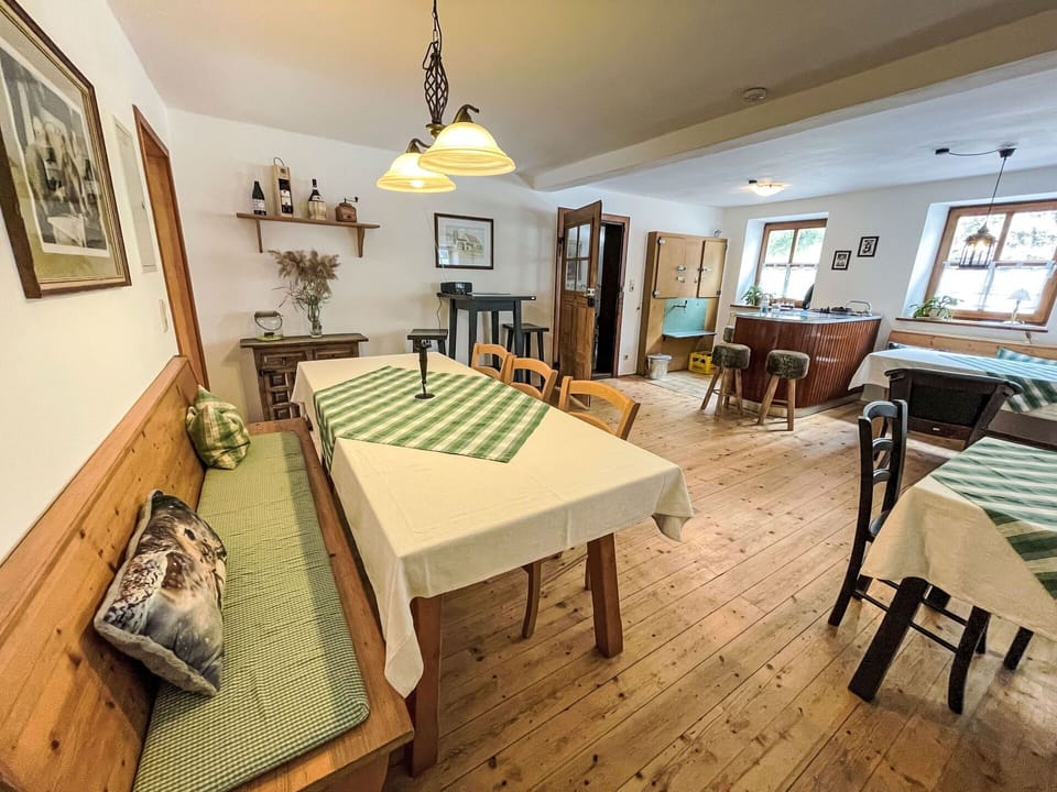 Furniture, Wood, Table, Interior Design, Flooring, Floor, Home, Kitchen & Dining Room Table, Door, Chair