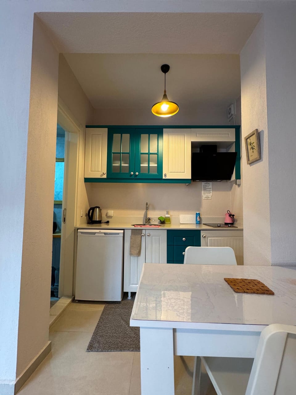Standard Condo, 1 Double Bed | Private kitchen | Fridge, stovetop, cookware/dishes/utensils