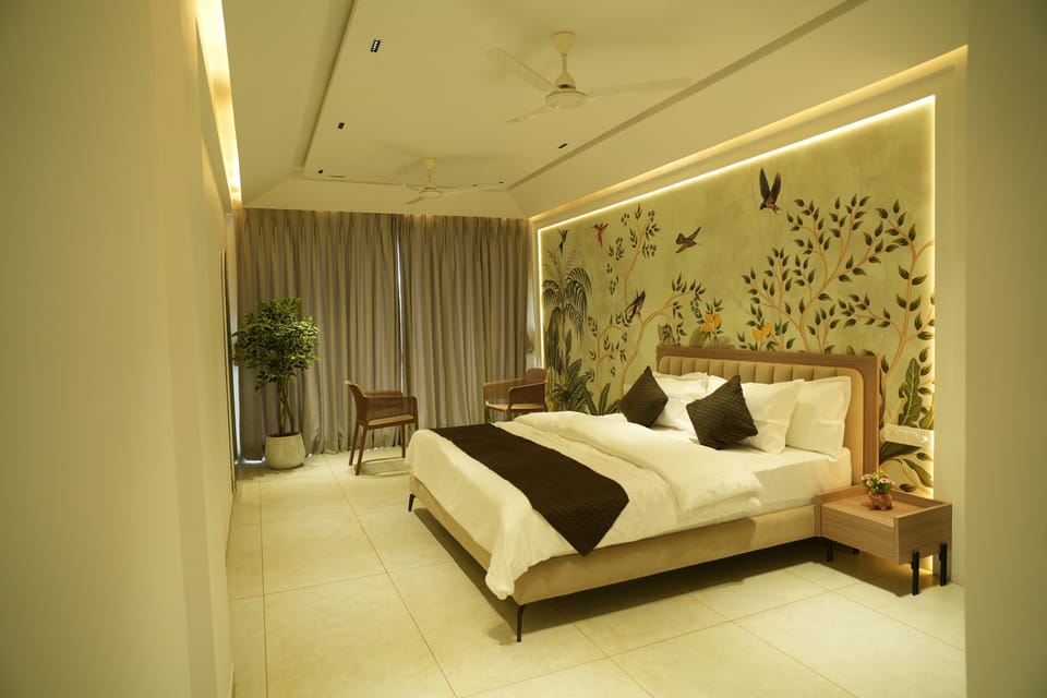 Tara Sitara Luxury Villa with Private Pool | Desk, laptop workspace, free WiFi