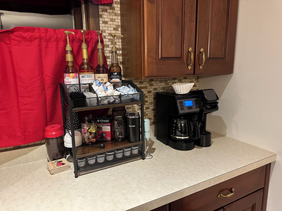 Did someone say coffee?? Enjoy the coffee bar with flavors to warm your soul