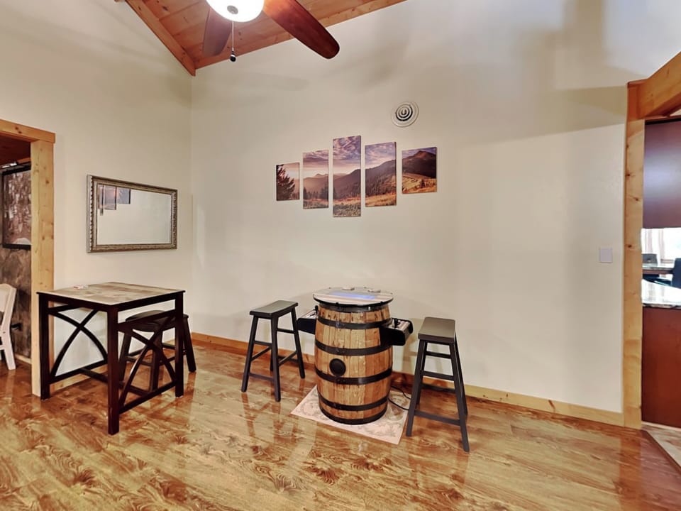Arcade Game Table near Kitchen