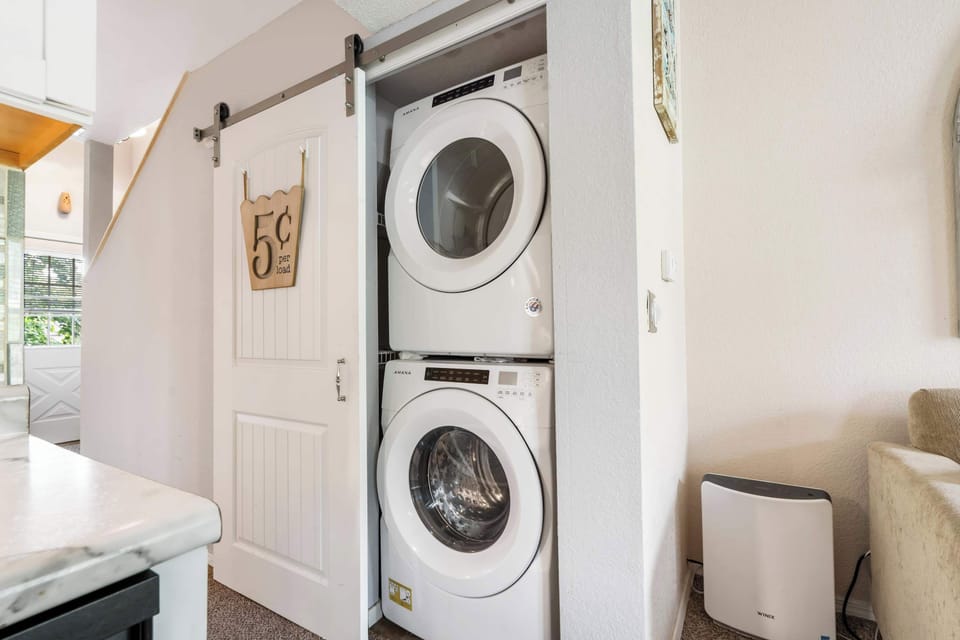 Laundry closet
