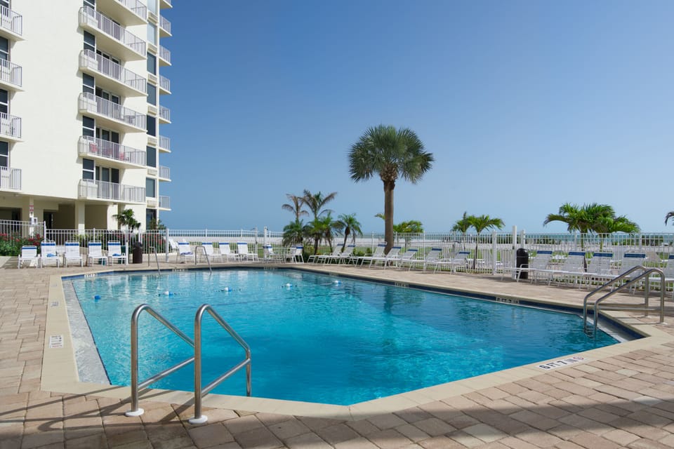 Estero Beach & Tennis community pool.