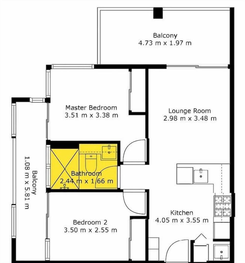 Floor plan overview.