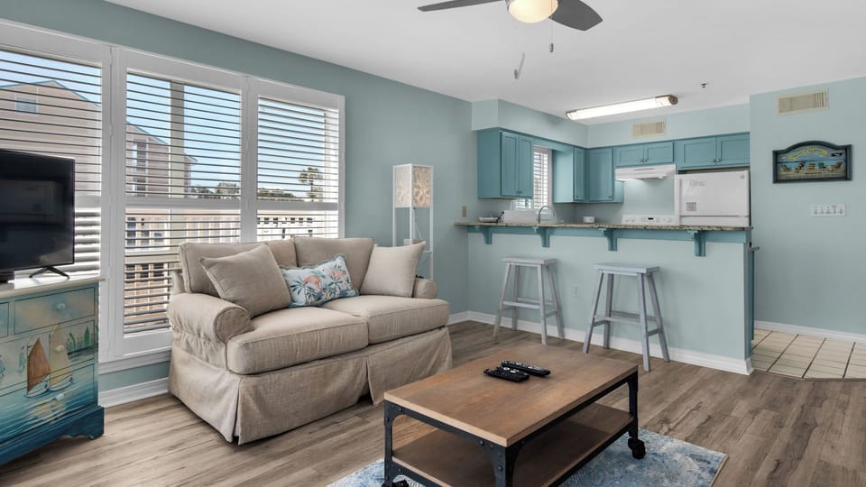 Condo, Multiple Beds, Patio, Ocean View (Crystal Sands 112B) | 1 bedroom, individually decorated, individually furnished