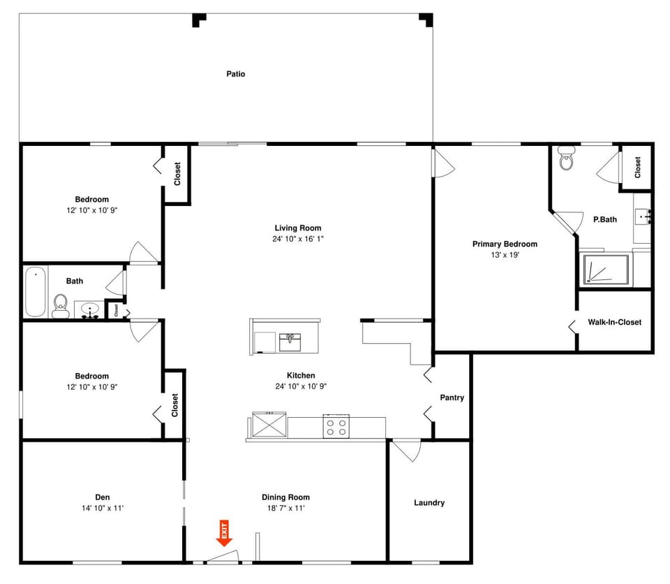 House (3 Bedrooms) | Property amenity
