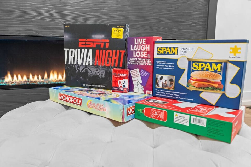 Plenty of games and activities are provided for kids of all ages.