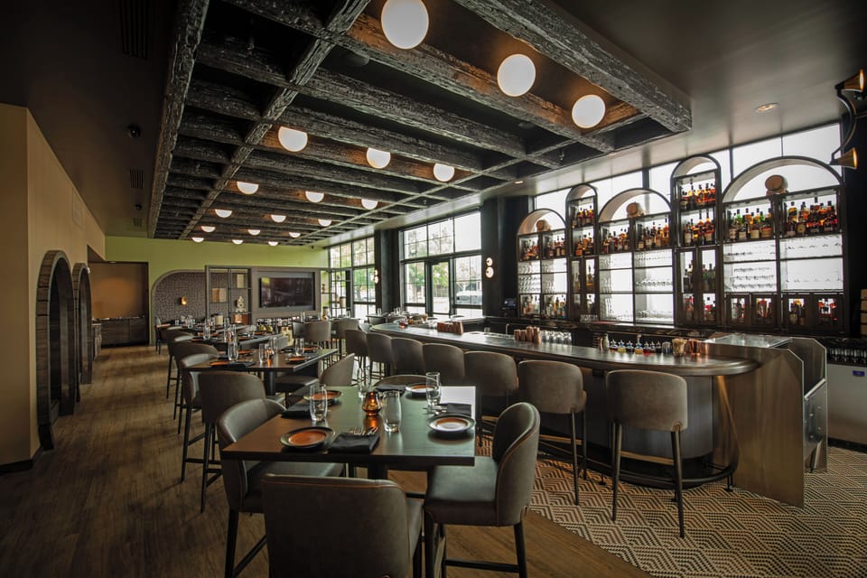 Dinner and brunch served