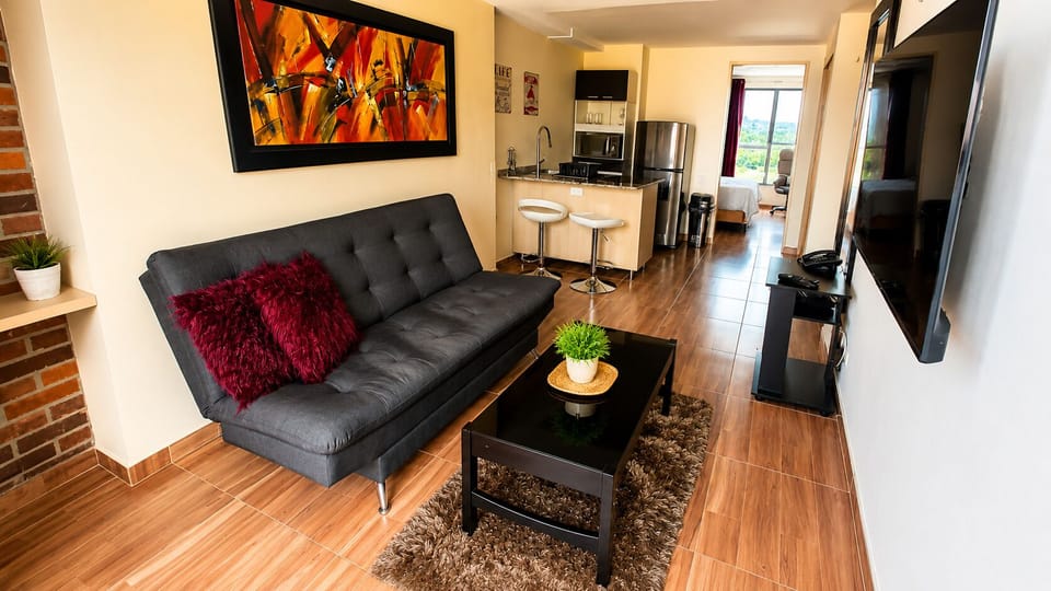 40-inch Smart TV with cable channels