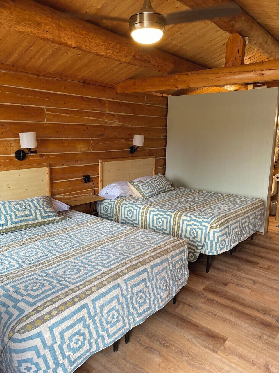 Two queen beds