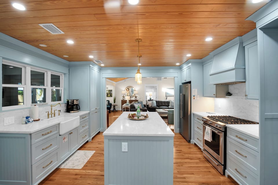 Gourmet kitchen with ample space for any chef