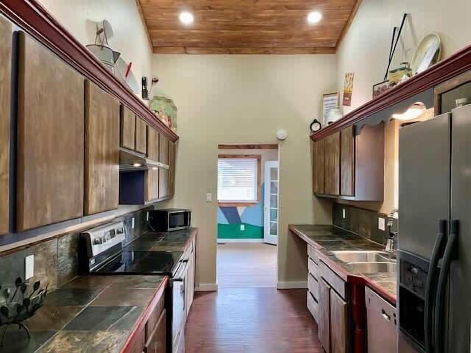 Fully equipped kitchen with everything you need to whip up your favorite meals.