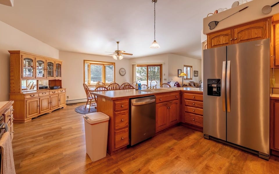 This inviting family home is the perfect place to gather with your group.