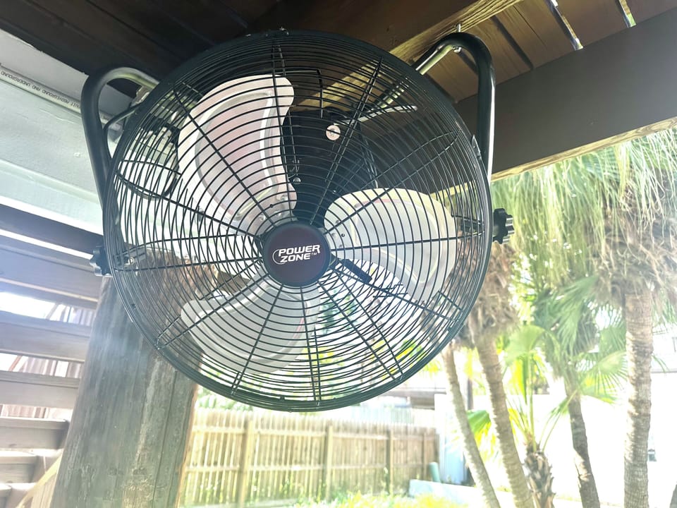 Outdoor fans for your patio area