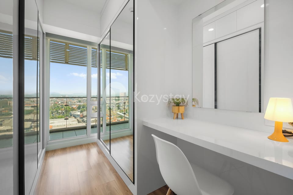 Apartment, 3 Bedrooms, City View | Laptop workspace, iron/ironing board, free WiFi