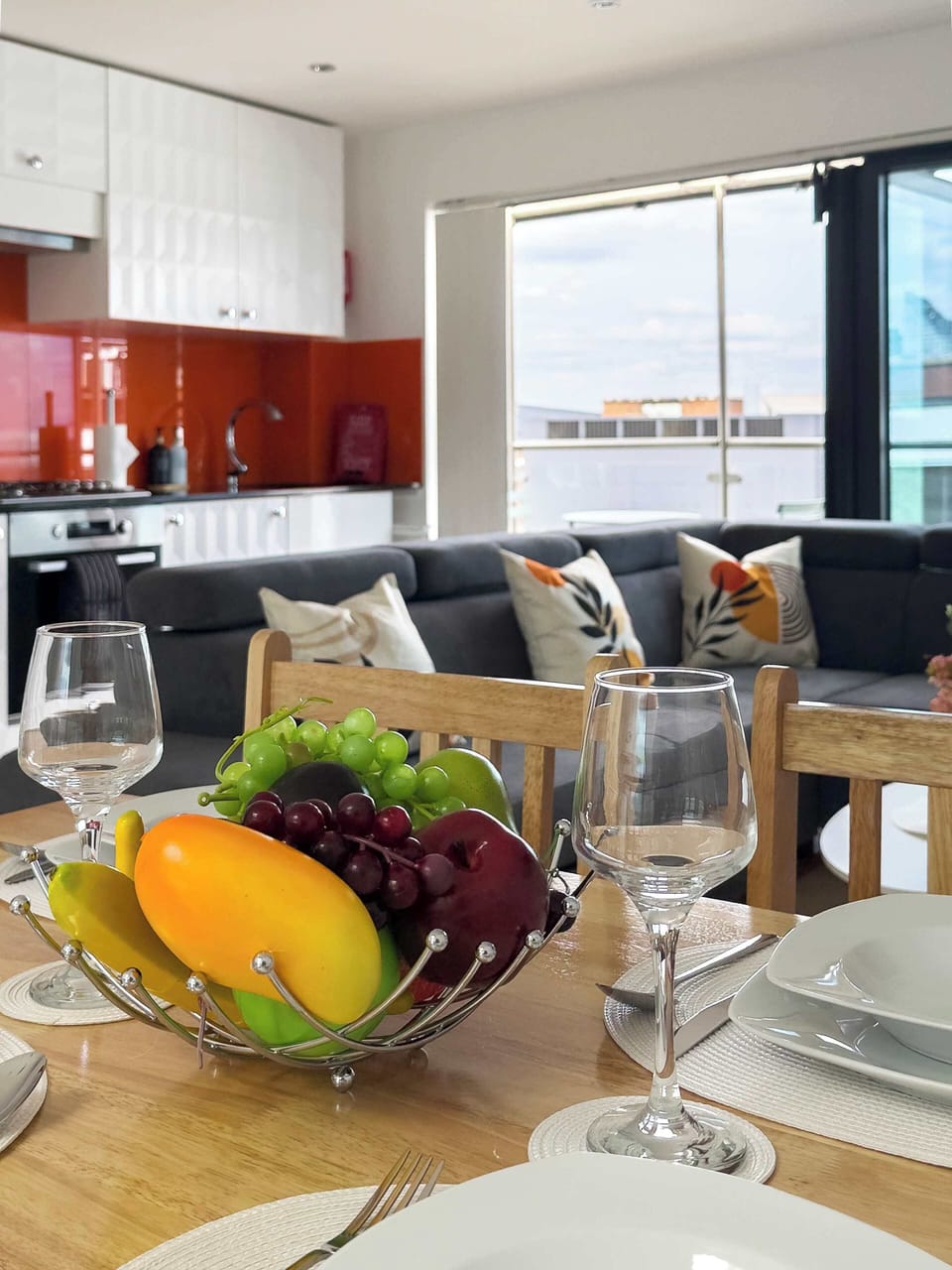The inviting dining area is the perfect place to enjoy home-cooked meals, morning coffee and memorable moments together