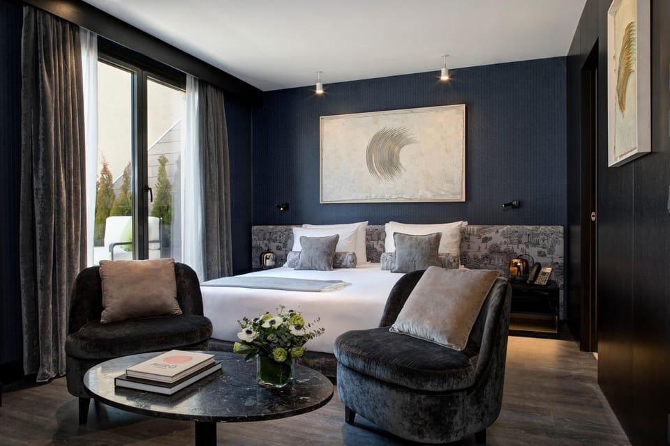 Deluxe Attic Terrace | Premium bedding, minibar, in-room safe, soundproofing