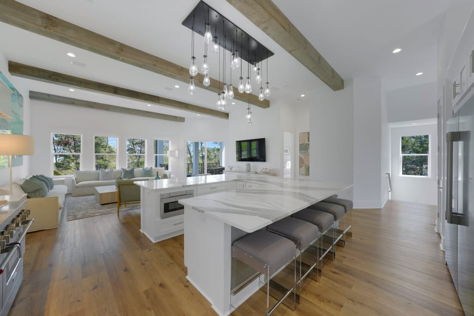 Open floor plan. (30A Serenity Sands)
