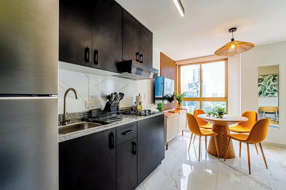 Equipped kitchen