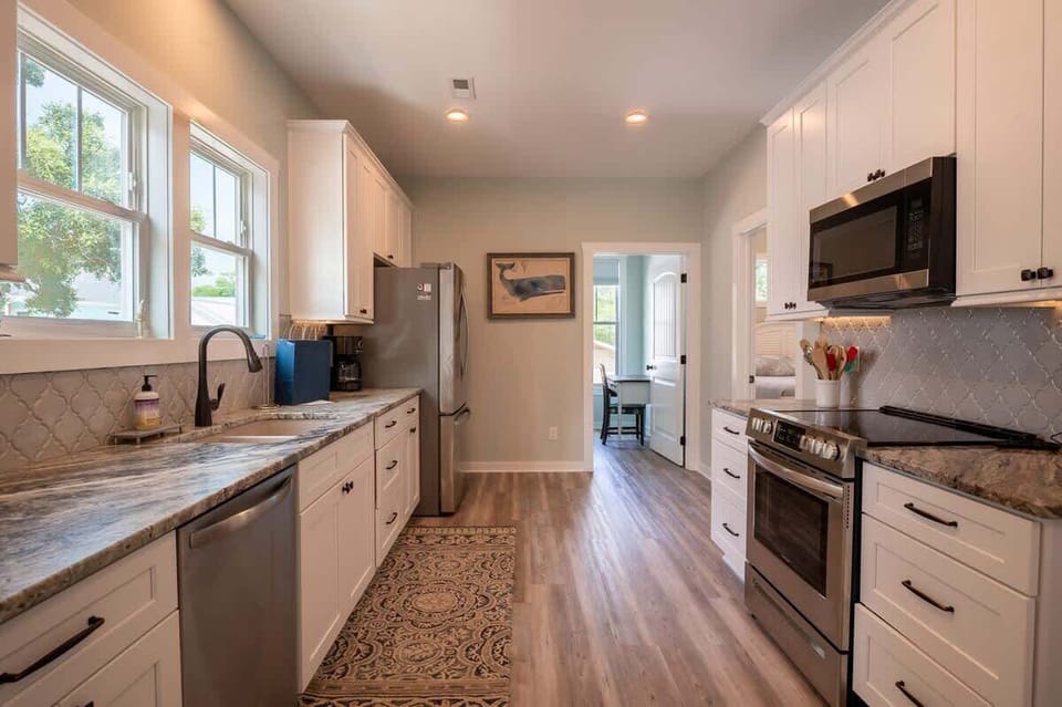 Kitchen with Granite Counters