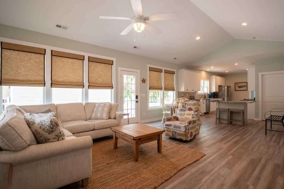 Living Area with Open Floor Plan