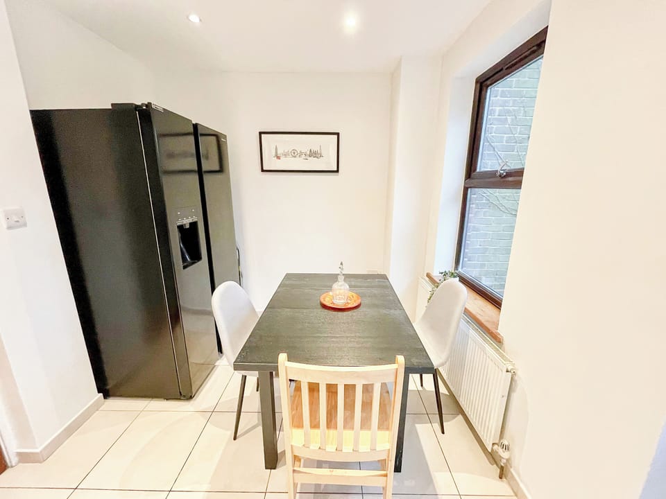 Whip up meals in the full kitchen near Alexandra Palace & Parkland Walk.