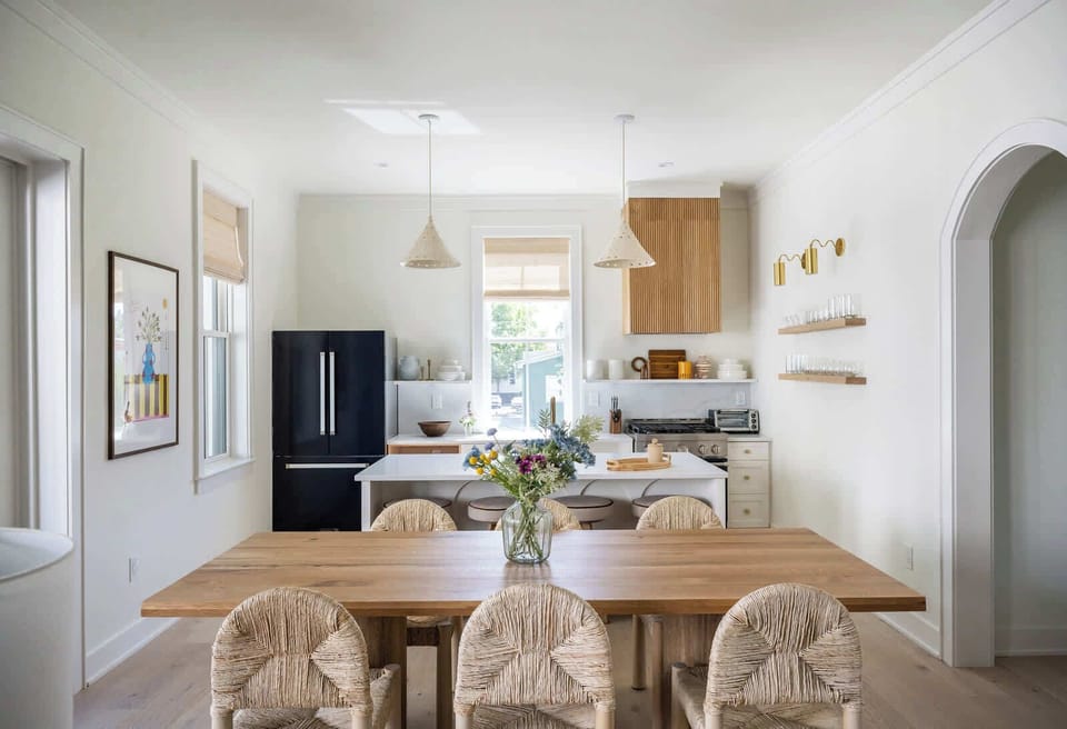 Sleek appliances, generous prep space, and a design that makes staying in feel indulgent.
