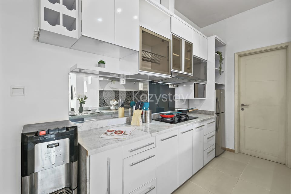 Apartment, 2 Bedrooms, City View | Private kitchen