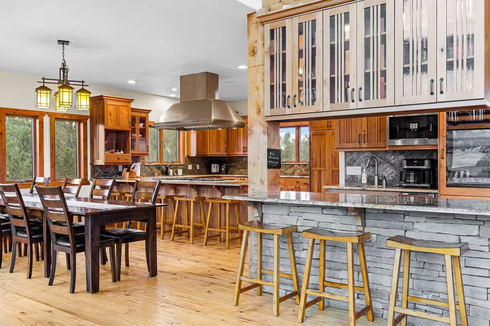 Modern Kitchen w/ Wolf Appliances & A Secret Pantry