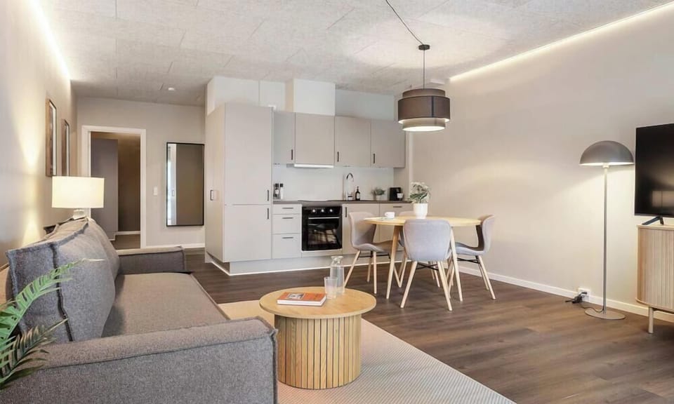 Living and dining area