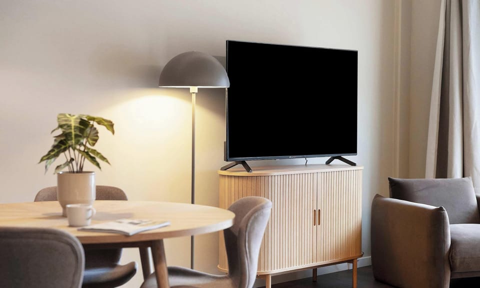 55” Smart TV to ensure that you can stream from your phone and directly from the TV
