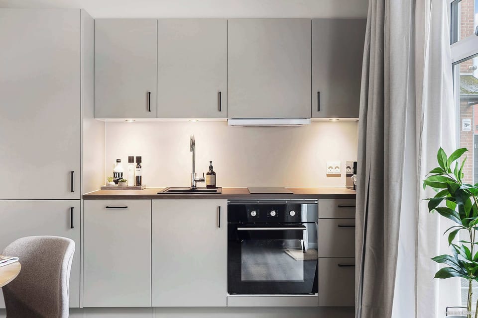 Fully equipped kitchen with Nespresso Machine