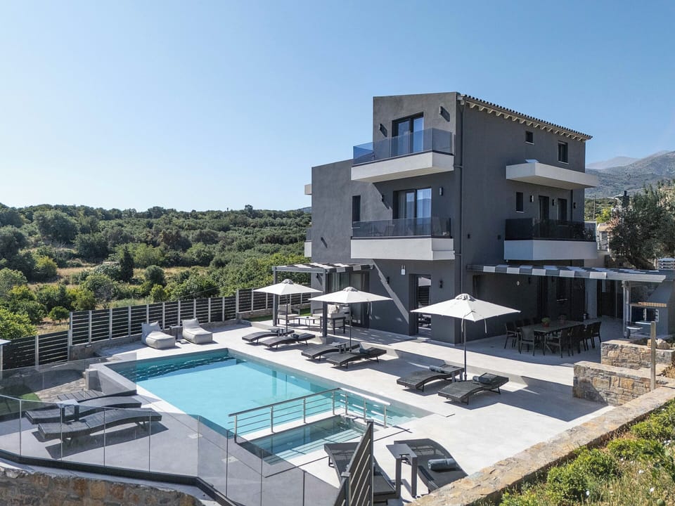 This tranquil hideaway offers luxury, privacy, and unforgettable Cretan charm.