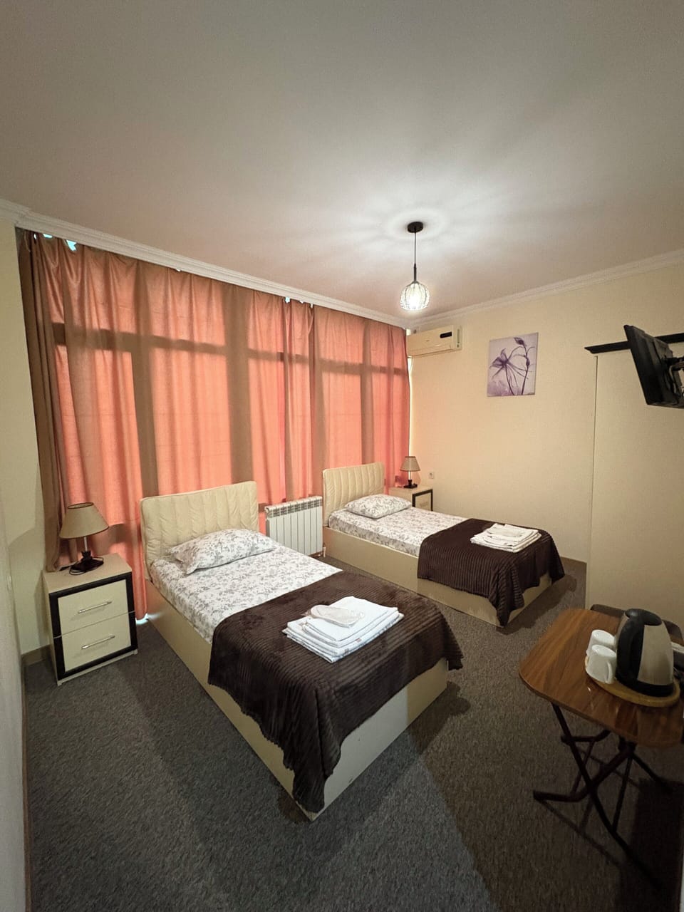 Deluxe Double or Twin Room | Laptop workspace, soundproofing, iron/ironing board, free WiFi