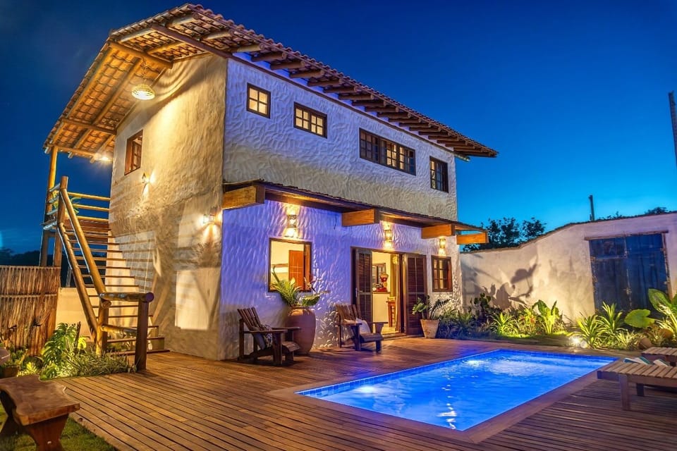 Front of property - evening/night