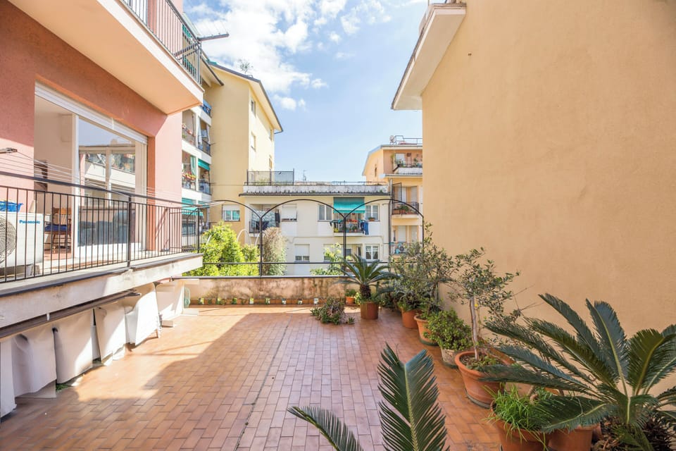 Deluxe Apartment, 2 Bedrooms, Terrace, City View | Terrace/patio