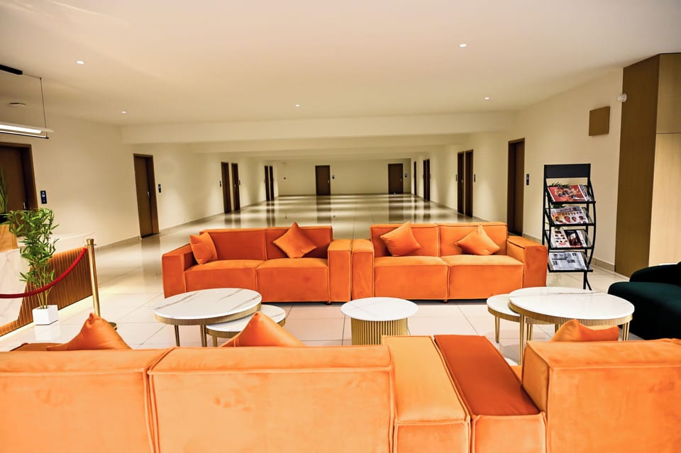 Lobby sitting area