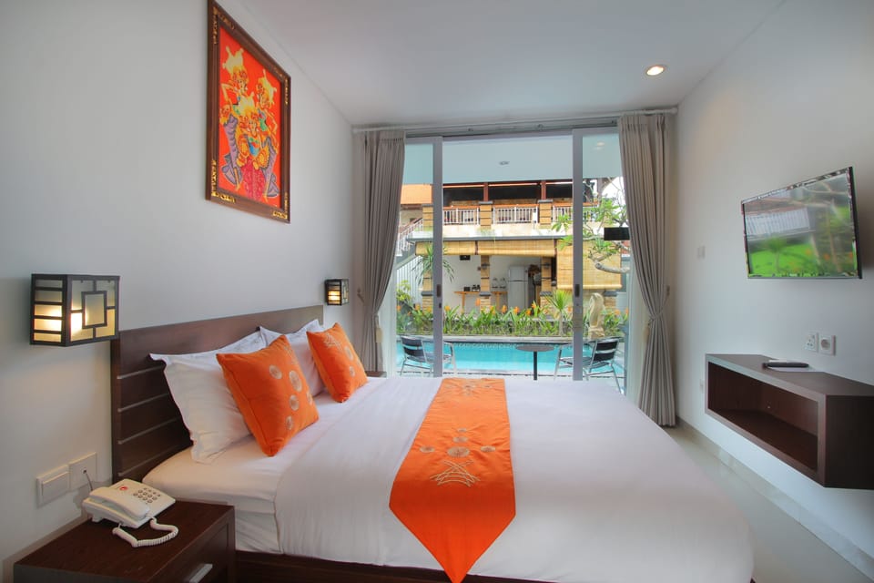 Standard Room, Pool Access | In-room safe, desk, cribs/infant beds, free WiFi