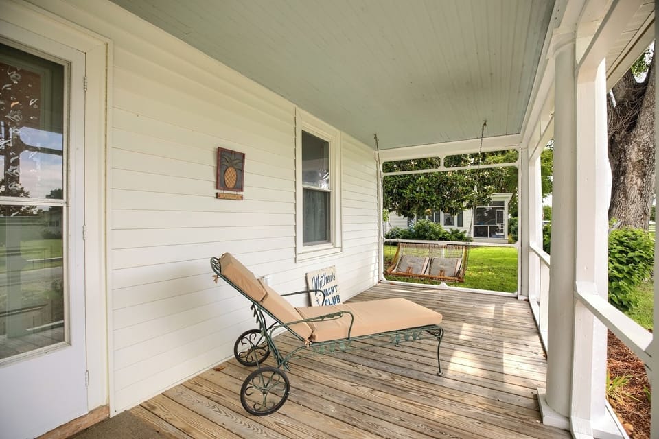 Large porch