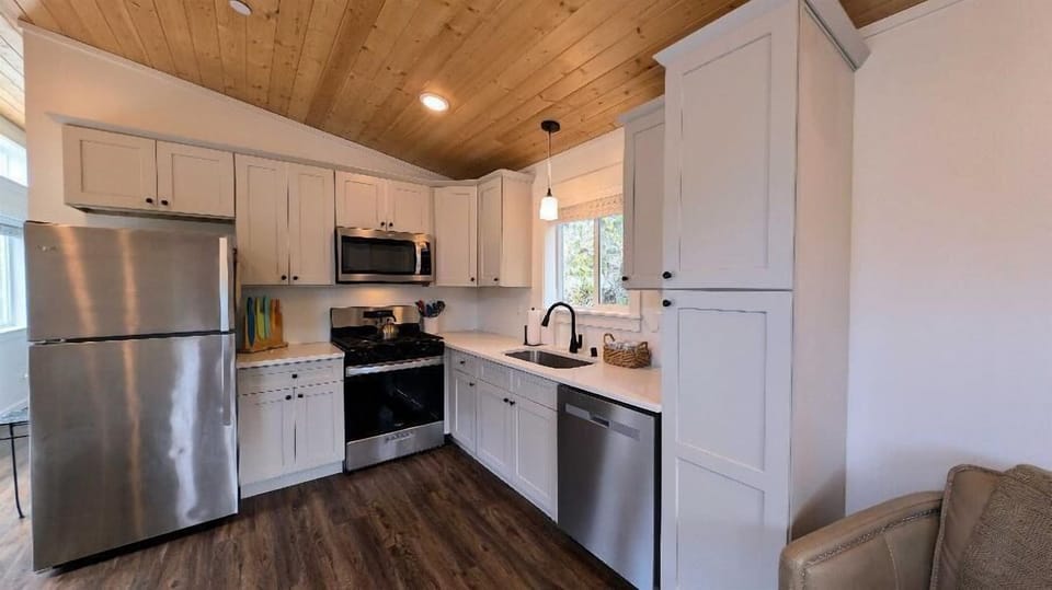 gas range - stainless appliances