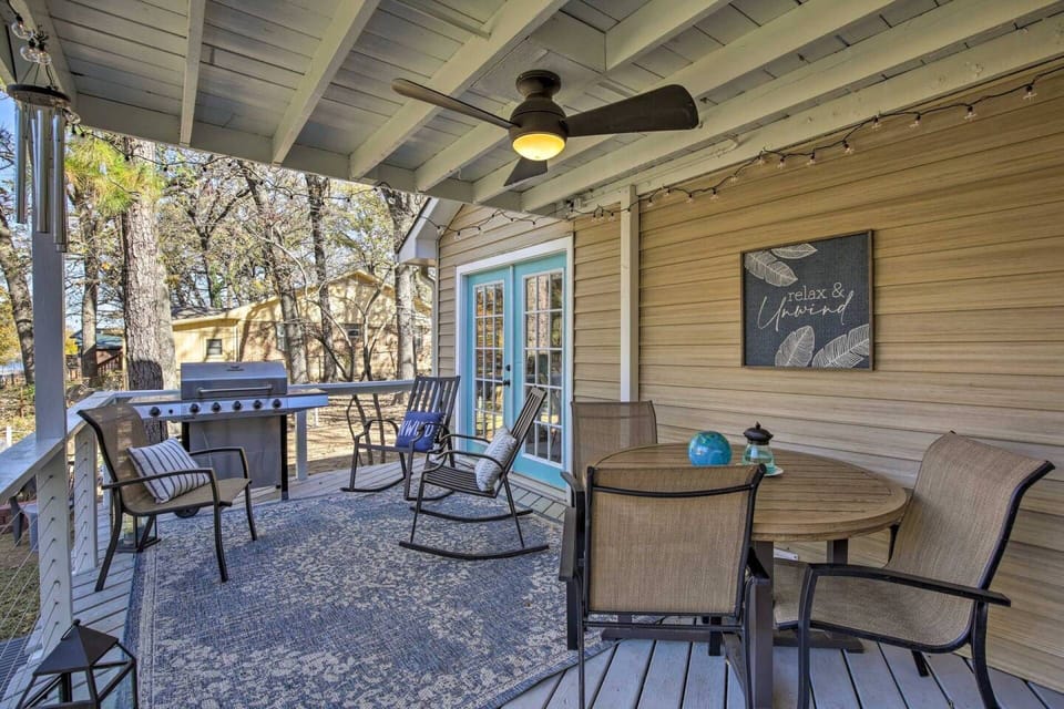 Back Porch Sitting Area