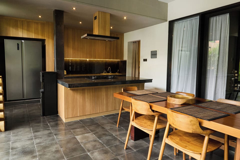 Deluxe Villa, 3 Bedrooms, Pool View | Private kitchen | Electric kettle