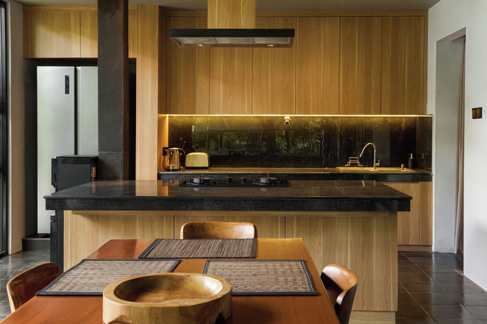 Deluxe Villa, 3 Bedrooms, Pool View | Private kitchen | Electric kettle