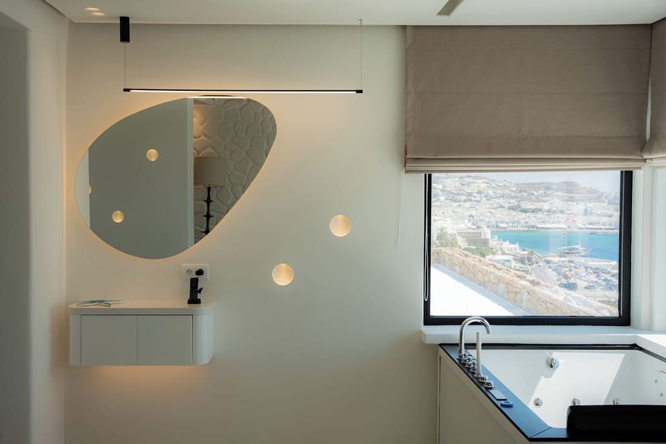 Luxury Suite, Balcony, Sea View | Blackout drapes, soundproofing, free WiFi