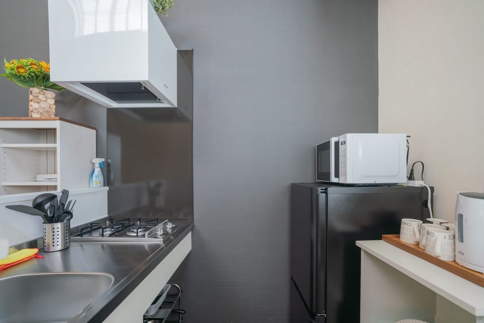 Comfort Duplex, Non Smoking, Balcony | Private kitchen | Fridge, microwave, electric kettle, cookware/dishes/utensils