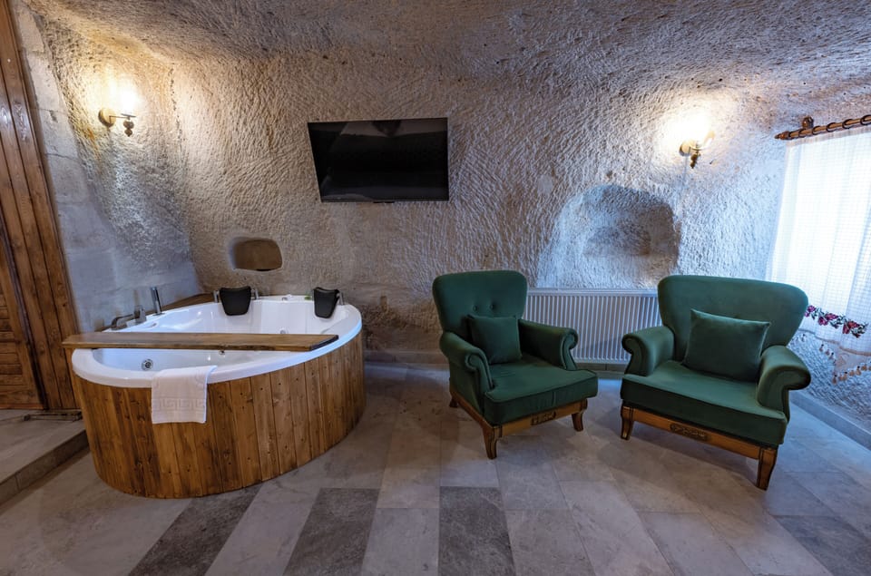 Cave Suite  | Desk, laptop workspace, soundproofing, iron/ironing board