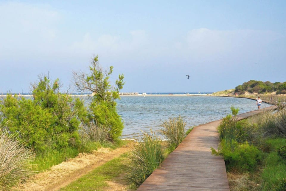 Beach nearby, white sand